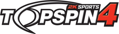 Top Spin 4 title screen for Wii